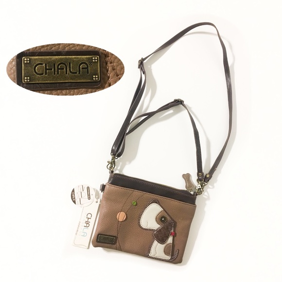 CHALA Dog Convertible Bag Crossbody Handbag Clutch - Picture 2 of 8